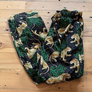 Printfresh Pajama Leopard Pants